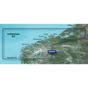 GARMIN BLUECHART G3 HXEU052R  SOGNEFJORDEN - SVEFJORDEN