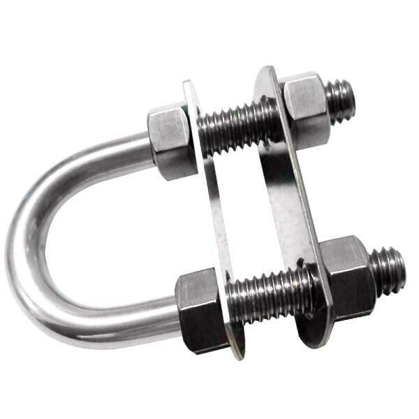 WHITECAP BOW EYE 1/2" X 4-4/3" STAINLESS STEEL