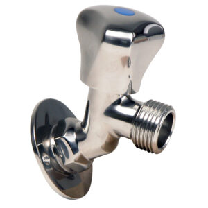 WHITECAP S.S. FAUCET 2-3/16" BASE 3-3/16" DPETH