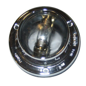PERKO VERTICAL MOUNT STERN LIGHT CHROME PLATED