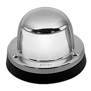 PERKO HORIZONTAL MOUNT STERN LIGHT CHROME PLATED