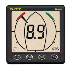 CLIPPER WIND V2 INSTRUMENT W/ MASTHEAD TRANSDUCER & COVER