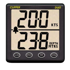 CLIPPER DUET INSTRUMENT DEPTH SPEED LOG WITH TRANSDUCERS