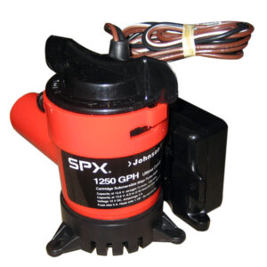 JOHNSON PUMP 1250GPH ULTIMA  COMBO PUMP 1-1/8" HOSE 12V