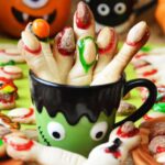 Creepy Witch Finger Cookies