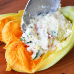 Zucchini Flowers | Stuffed and Tempura Battered