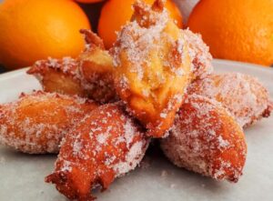 Florida Orange and Saffron Zeppole!