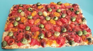 Sicilian Olive and Tomato Focaccia