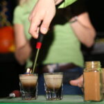 Flamming Pumpkin Pie Shots!