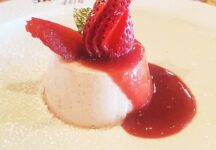 Strawberry Panna Cotta<br>